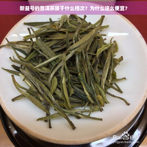 新益号的普洱茶属于什么档次？为什么这么便宜？