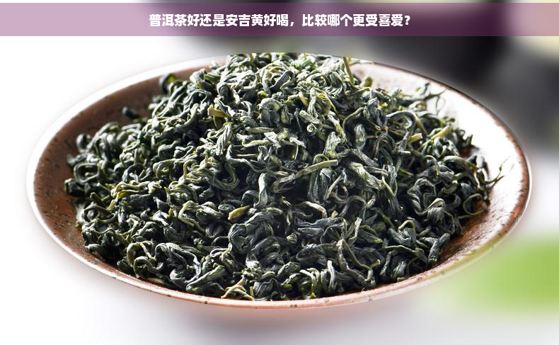 普洱茶好还是安吉黄好喝，比较哪个更受喜爱？