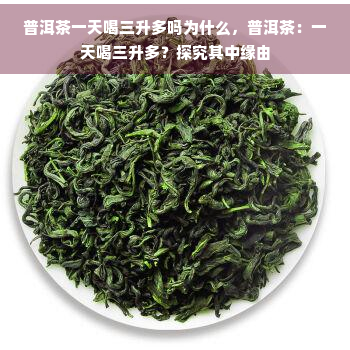 普洱茶一天喝三升多吗为什么，普洱茶：一天喝三升多？探究其中缘由