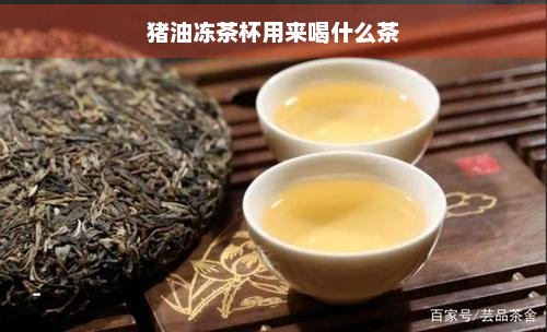 猪油冻茶杯用来喝什么茶