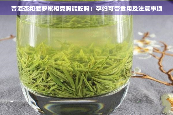 普洱茶和菠萝蜜相克吗能吃吗：孕妇可否食用及注意事项