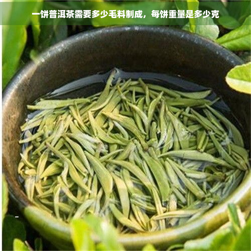 一饼普洱茶需要多少毛料制成，每饼重量是多少克