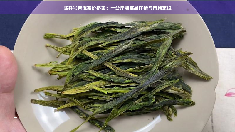 陈升号普洱茶价格表：一公斤装茶品详情与市场定位