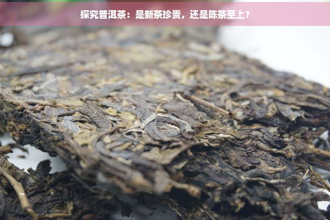 探究普洱茶：是新茶珍贵，还是陈茶至上？