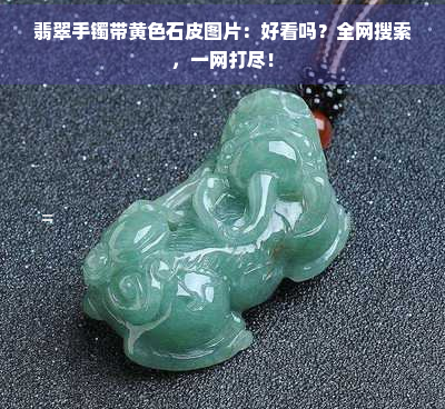 翡翠手镯带黄色石皮图片：好看吗？全网搜索，一网打尽！